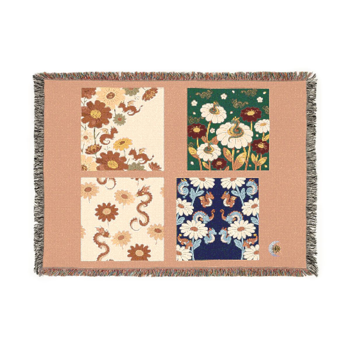Original Art 7 100% Cotton Woven Blanket