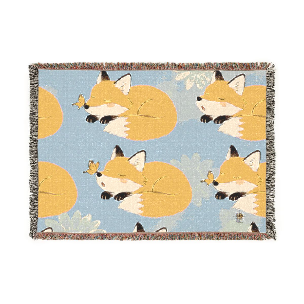 Original Art 9 100% Cotton Woven Blanket