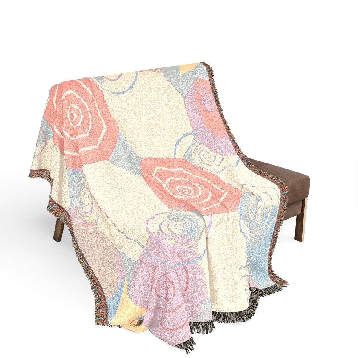 Original Art 11 100% Cotton Woven Blanket - Artwork / 80" × 60"