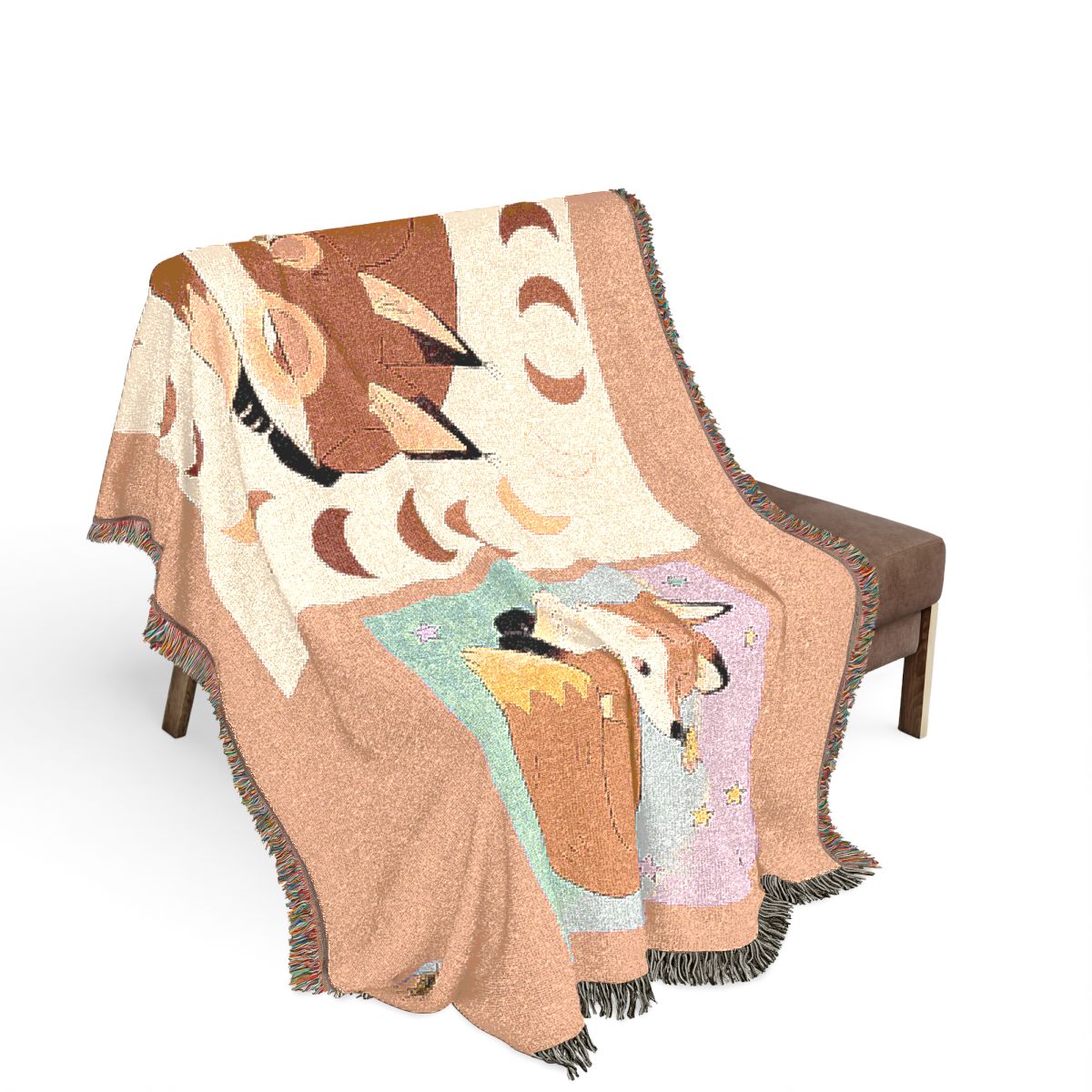 Original Art 27 100% Cotton Woven Blanket - Artwork / 80" × 60"