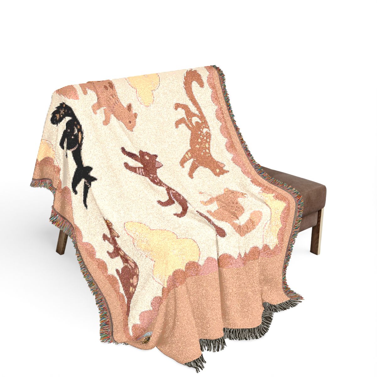 Original Art 31 100% Cotton Woven Blanket - Artwork / 80" × 60"