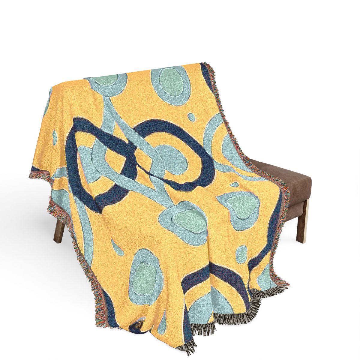 Original Art 41 100% Cotton Woven Blanket - Artwork / 80" × 60"