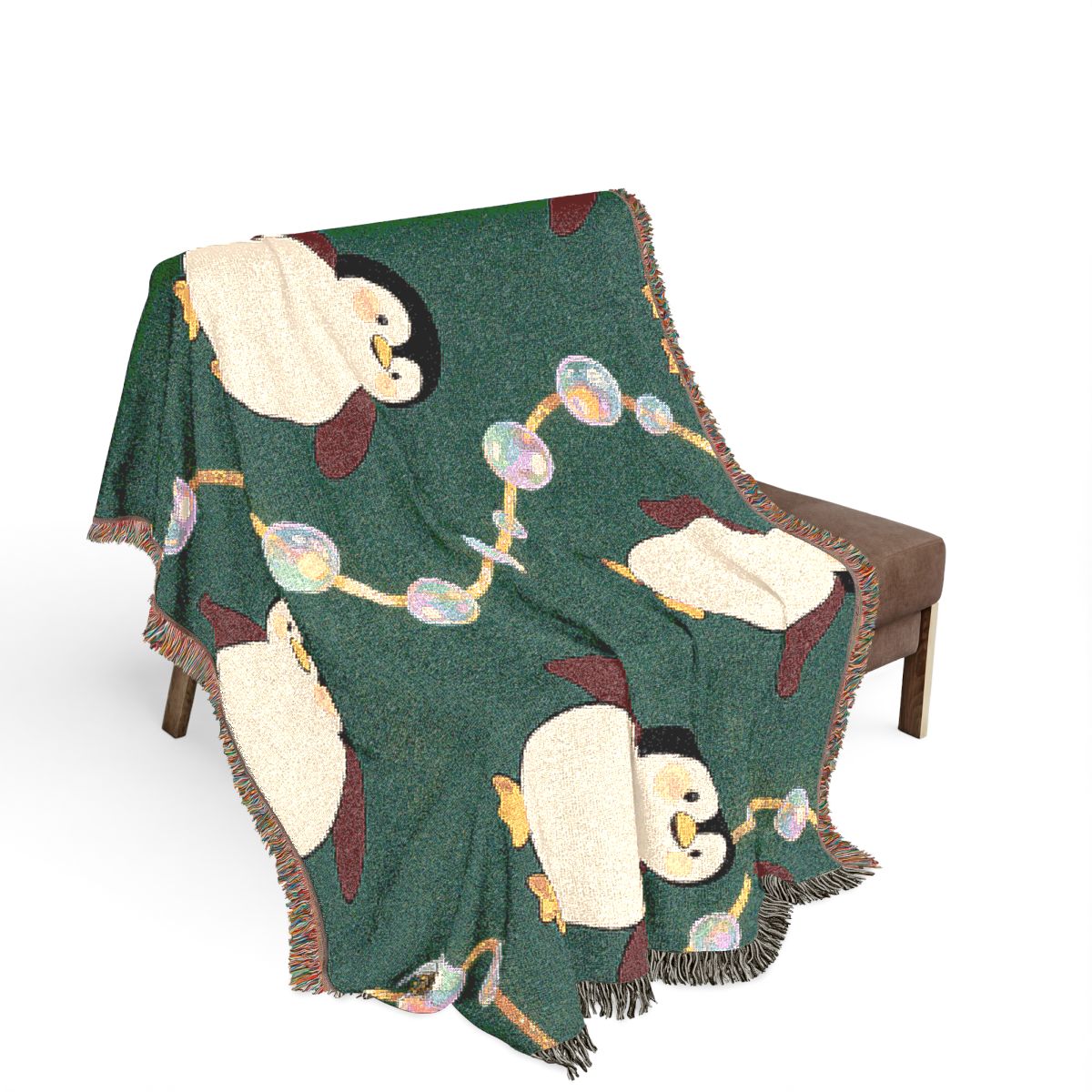 Original Art 51 100% Cotton Woven Blanket - Artwork / 80" × 60"