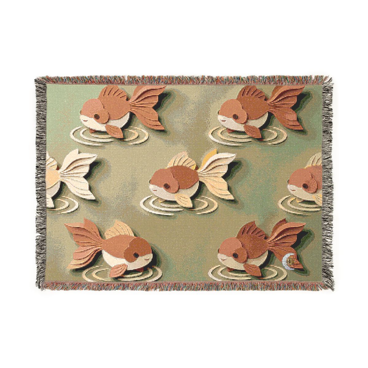 Original Art 72 100% Cotton Woven Blanket