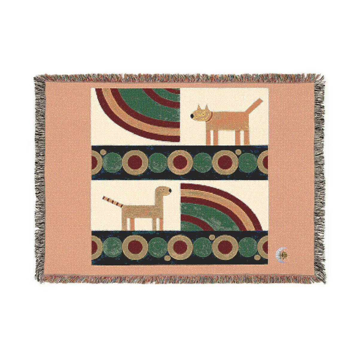 Original Art 77 100% Cotton Woven Blanket