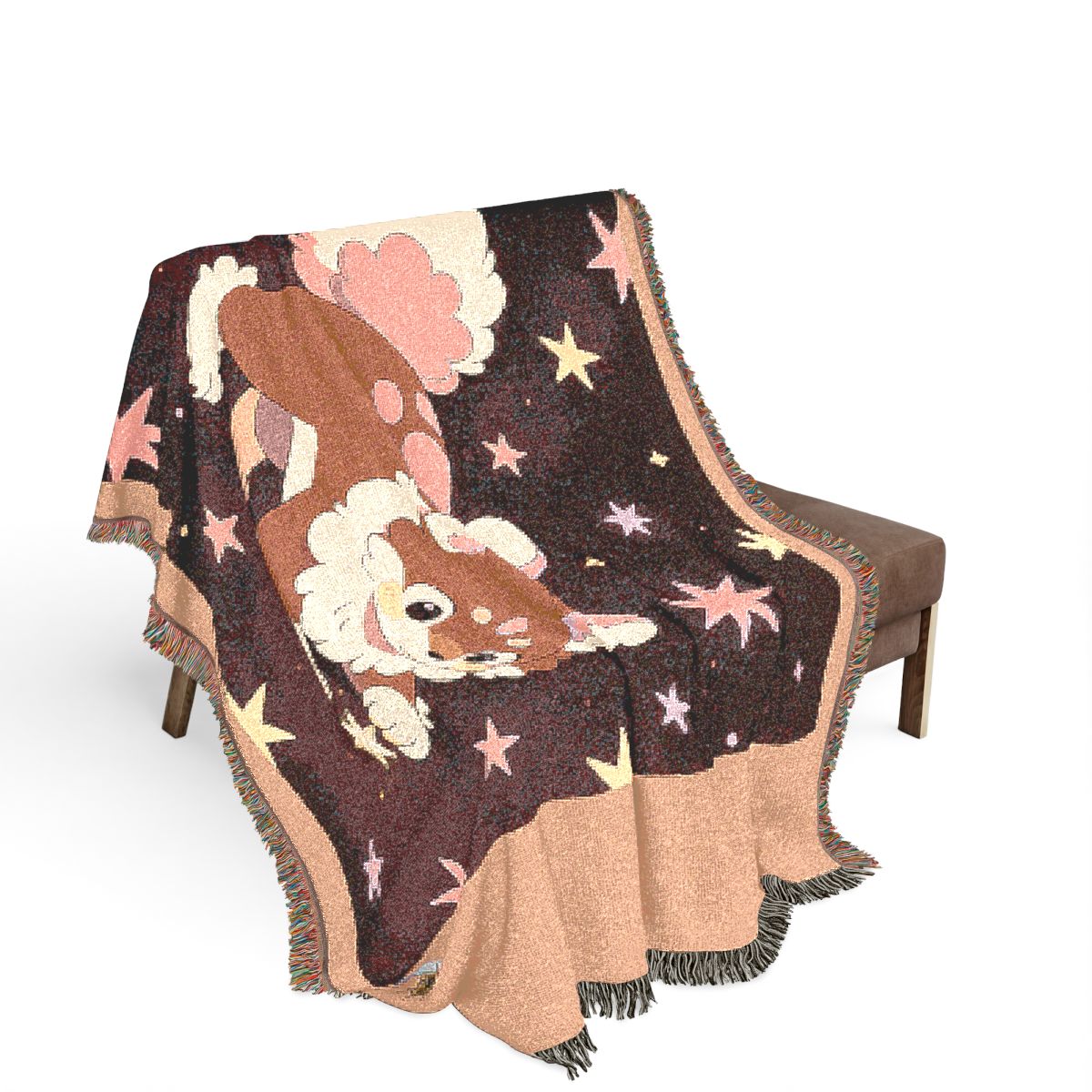 Original Art 78 100% Cotton Woven Blanket - Artwork / 80" × 60"