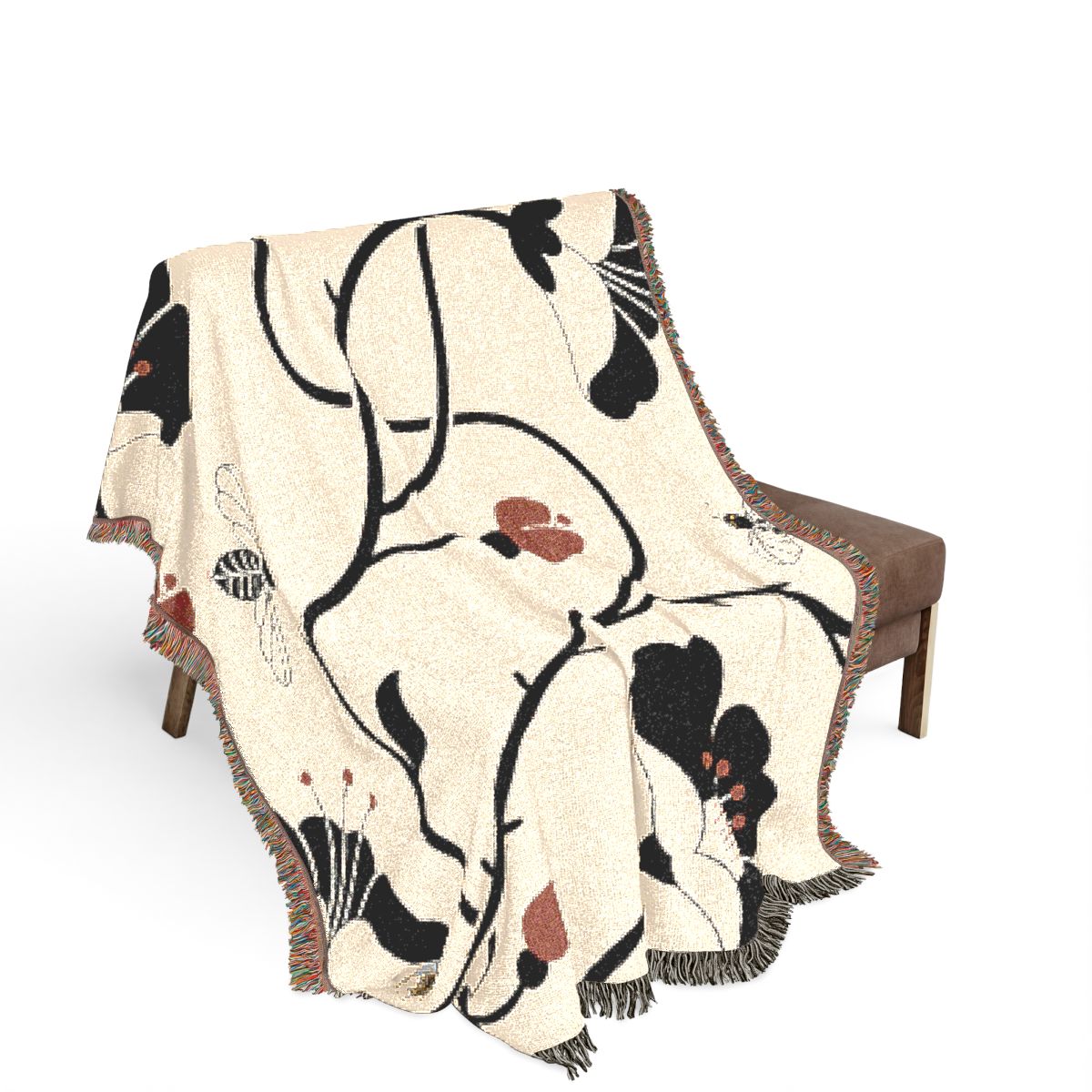 Original Art 88 100% Cotton Woven Blanket - Artwork / 80" × 60"