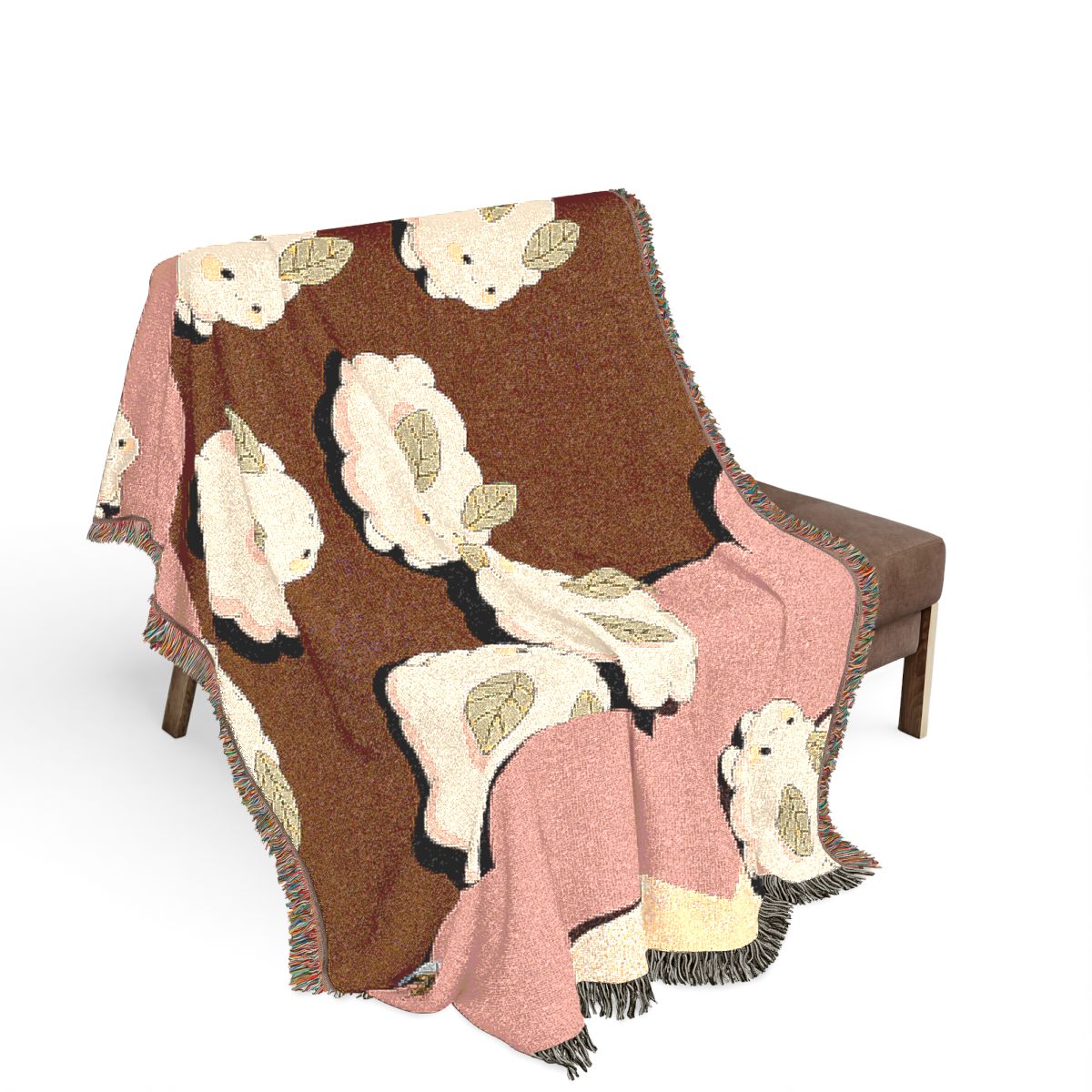 Original Art 91 100% Cotton Woven Blanket - Artwork / 80" × 60"
