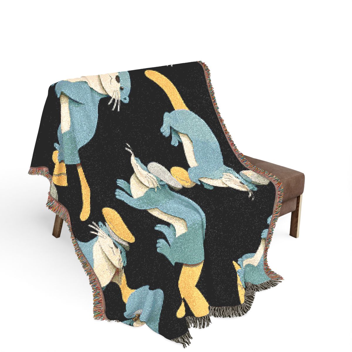 Original Art 93 100% Cotton Woven Blanket - Artwork / 80" × 60"