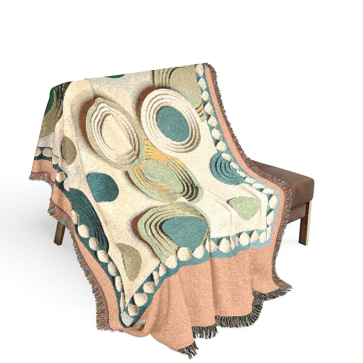 Original Art 95 100% Cotton Woven Blanket - Artwork / 80" × 60"
