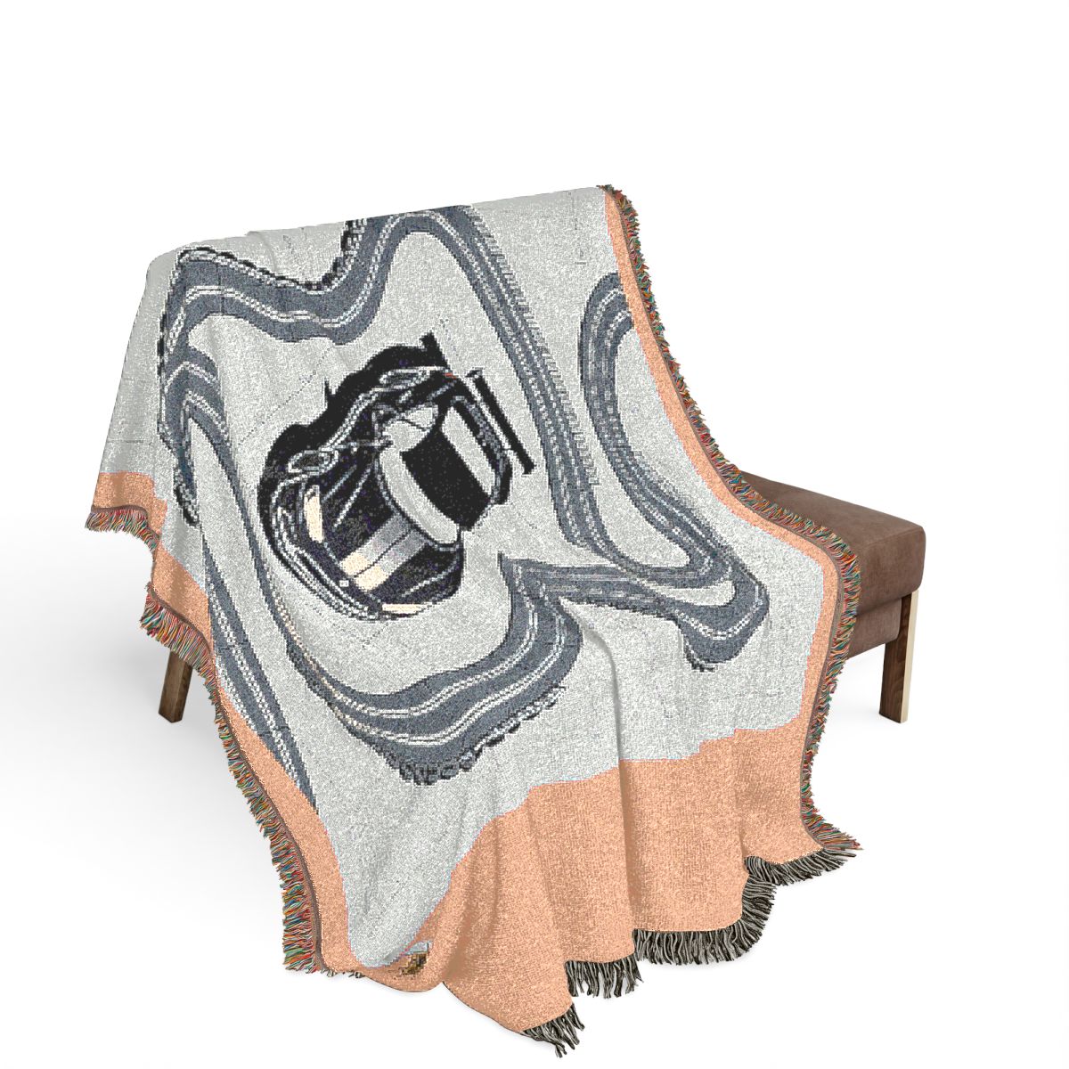 Original Art 131 100% Cotton Woven Blanket - Artwork / 80" × 60"