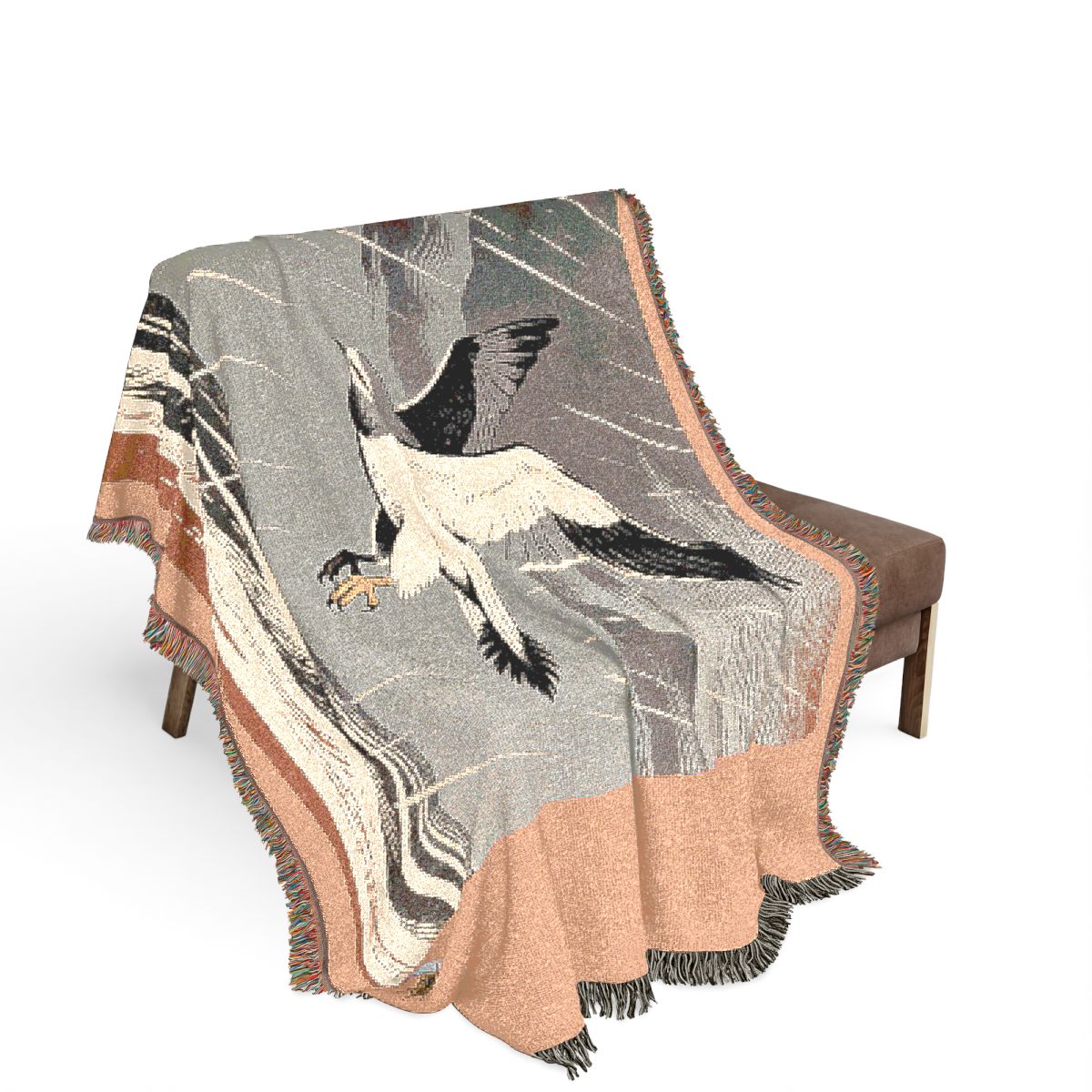 Original Art 1310 100% Cotton Woven Blanket - Artwork / 80" × 60"
